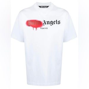 Palm Angels Tokyo Sprayed Logo
T-shirt
White